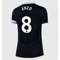 Stroje piłkarskie Chelsea Enzo Fernandez #8 Koszulka Trzeciej dla damskie 2025-26 Krótki Rękaw